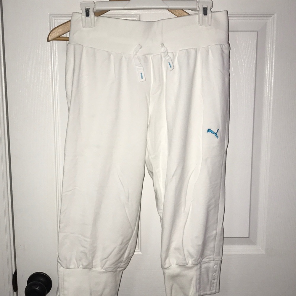 women’s puma capri sweats